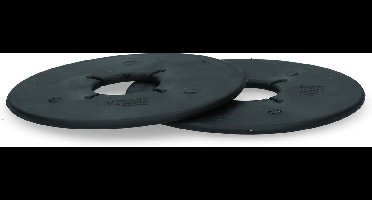 Vplast Bitring Paard 90 mm Zwart