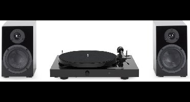 Pro-Ject Jukebox E1 + Speaker Box 5E Set - Draaitafel systeem - Zwart