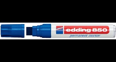 Permanente markeerstift Edding 850 Blauw 5 Stuks
