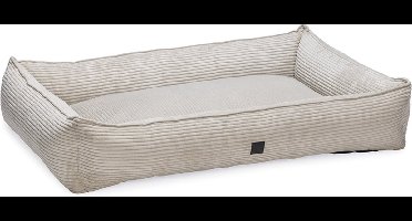 Designed by Lotte Ribbed - Hondenmand - Lichtgrijs - 120x80x23 cm