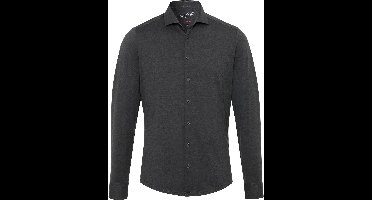 Pure H.Tico The Functional Shirt Antraciet - Maat 44 - Heren - Overhemden Formeel