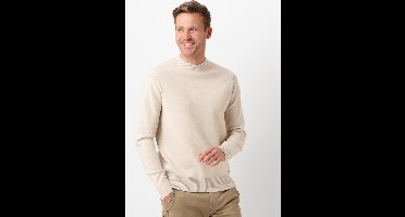 Dstrezzed Fell Mock Neck Truien & Vesten Heren - Sweater - Hoodie - Vest- Beige - Maat L