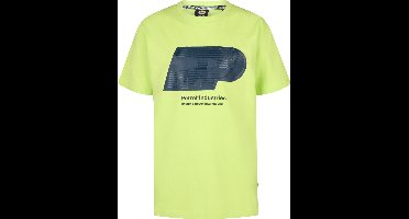 Petrol Industries - Jongens Artwork T-shirt Seapearl - Geel - Maat 152