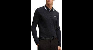 Boss Plisy Longsleeve Polo Heren - Maat XL