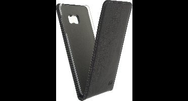 Mobilize Telefoonhoesje geschikt voor Samsung Galaxy S6 Edge Plus Hoesje | Mobilize Premium Magnet Flipcase | Pasjeshouder voor 1 Pasje | Telefoonhoesje voor Pinpas / OV Kaart / Rijbewijs - Zwart