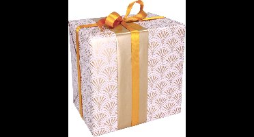 Cadeaupapier | 50cm | 200m | 80gr/m² | Wave | goud