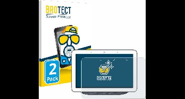 BROTECT - Screenprotector voor Google Home Hub / Google Nest Hub - Folie Beschermfolie matte 2 Stuks