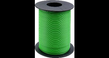 Donau Elektronik 105-4-100 Schakeldraad 1 x 0.20 mm² Groen 100 m