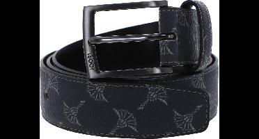 JOOP! Riem Printed Coll. Belt 3,5 CM W115 Grey Zwart