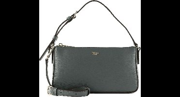 DKNY Leren Schoudertas Handtas Bryant Park Tz Demi Crossbody Bag Coal Grijs