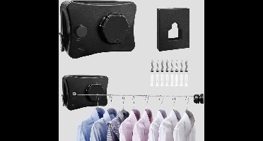 ApexArte® Waslijn Uittrekbaar - Wanddroogrek - Wasdraad