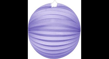 Wefiesta Lampion Rond 25 Cm Papier Lila