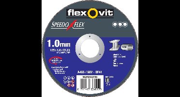 Speedo Doorslijpsch V 230X1,9 Vlak Stl/R