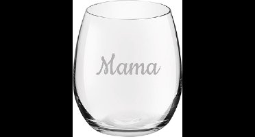 Gegraveerde Drinkglas 39cl Mama