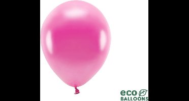 10 eco pastel ballonnen roze 26cm
