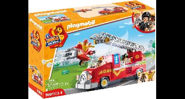 PLAYMOBIL Duck on Call Brandweerwagen - 70911