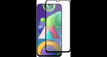 Shop4 - Geschikt voor Samsung Galaxy M21 Glazen Screenprotector - Edge-To-Edge Gehard Glas Transparant