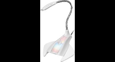 Microphone Mars Gaming MMICW LED RGB Blanco