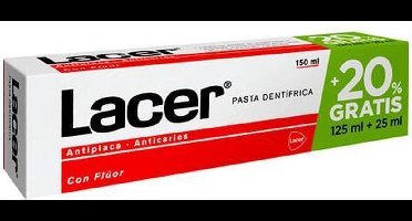 Lacer Toothpaste 125ml Toothbrush