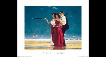 Kunstdruk Jack Vettriano - The Missing Man I 50x40cm