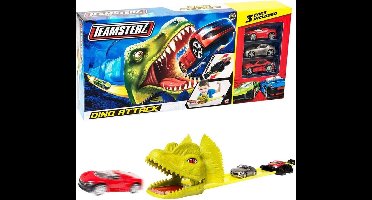 Teamsterz Dino Attack + 3 Cars