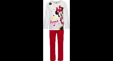 Minnie Mouse - Pyjama - Wit - 8 jaar - 128cm