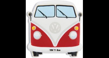 VW T1 Bus Magneet rubber - rood