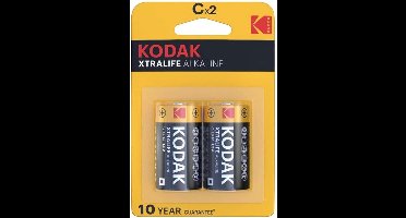 Xtralife Alkaline battery C LR6 Blister of 2