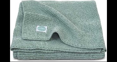 Jollein Baby Deken Ledikant 100x150cm - Basic Knit - Forest Green