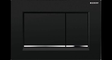 Geberit Sigma30 bedieningspaneel, zwart - 115883KM1