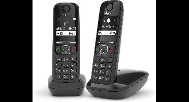 Gigaset AS690 DUO Analoge-/DECT-telefoon GEEN ONDERSTEUNING IN NEDERLAND