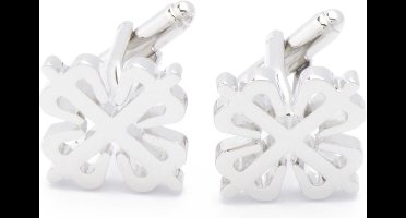 Manchetknopen - Keltisch Patroon Zilverkleurig