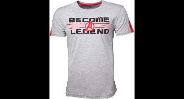 Marvel Avengers: Infinity War Heren Tshirt -L- Become A Legend Grijs