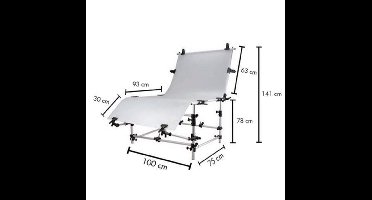 Falcon Eyes Opnametafel ST-1020A 100x200