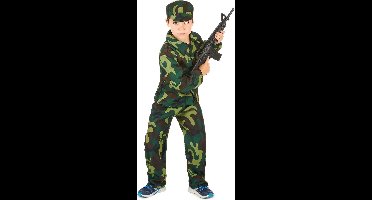 Militaire outfit voor jongens - Verkleedkleding - 104/116