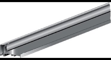 Ellen Aanslagprof Anb-S5 300cm Alu Acryl