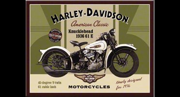 Harley-Davidson 1936 Knucklehead Magneet