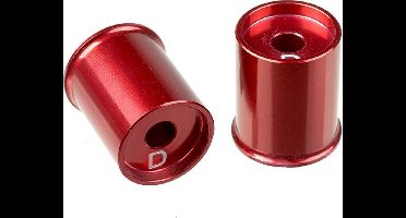 Team Corally - Alum. Lower Arm Cap SSX-10 - D - -3mm - 2 pcs