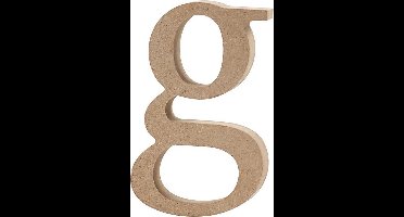 Creative Letter G Mdf 13 Cm