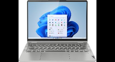Lenovo IdeaPad Flex 5 14IAU7 Intel® Core™ i5 i5-1235U Hybride (2-in-1) 35,6 cm (14") Touchscreen WUXGA 16 GB LPDDR4x-SDRAM 512 GB SSD Wi-Fi 6 (802.11ax) Windows 11 Home Engels Grijs