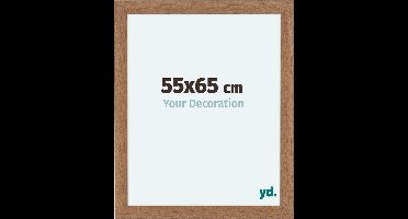 Your Decoration - Fotolijst 55x65 cm - MDF - Notenhout Licht - Como