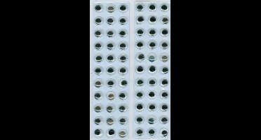 Wiebelogen zelfklevend rond zwart wit 10 milimeter 66 Stuks