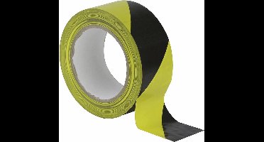 Vloermarkeringstape Zwart/Geel - 4559