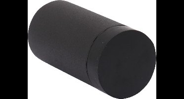 Deurstopper RVS Zwart Wandmontage 60mm - 1219492