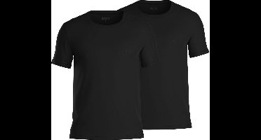 HUGO BOSS Comfort T-shirts relaxed fit (2-pack) - heren T-shirts O-hals - zwart