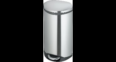 Pedaalemmer Soft Close rvs, 10 liter