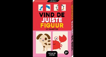 Image Books-Spelend leren-Vind de juiste figuur-pink