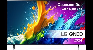 LG 43QNED80T6A - 43 inch - 4K QNED - 2024
