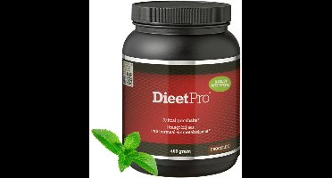 Dieet Pro - Eiwitshake - Voedingssupplementen - Chocolade Stevia - 400 gr