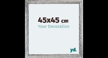 Your Decoration - Fotolijst 45x45 cm - MDF - Grijs Geveegd - Mura